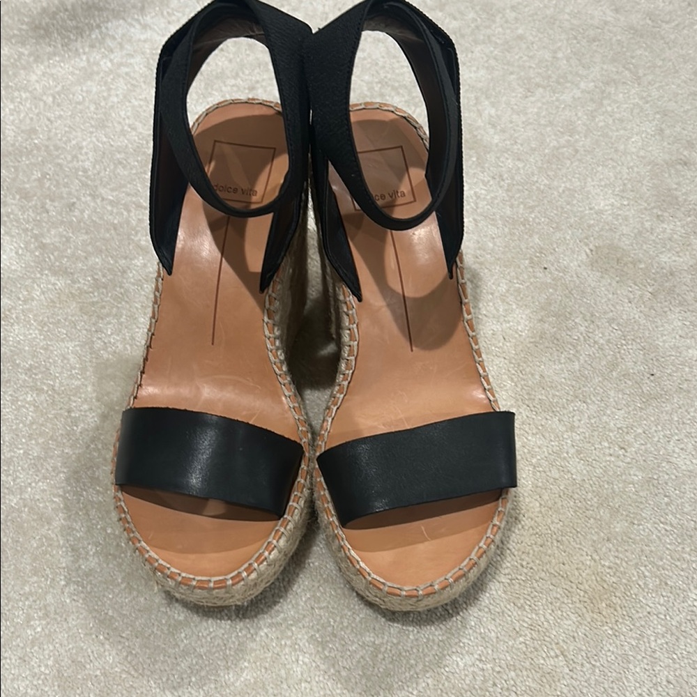Black Espadrille Sandals